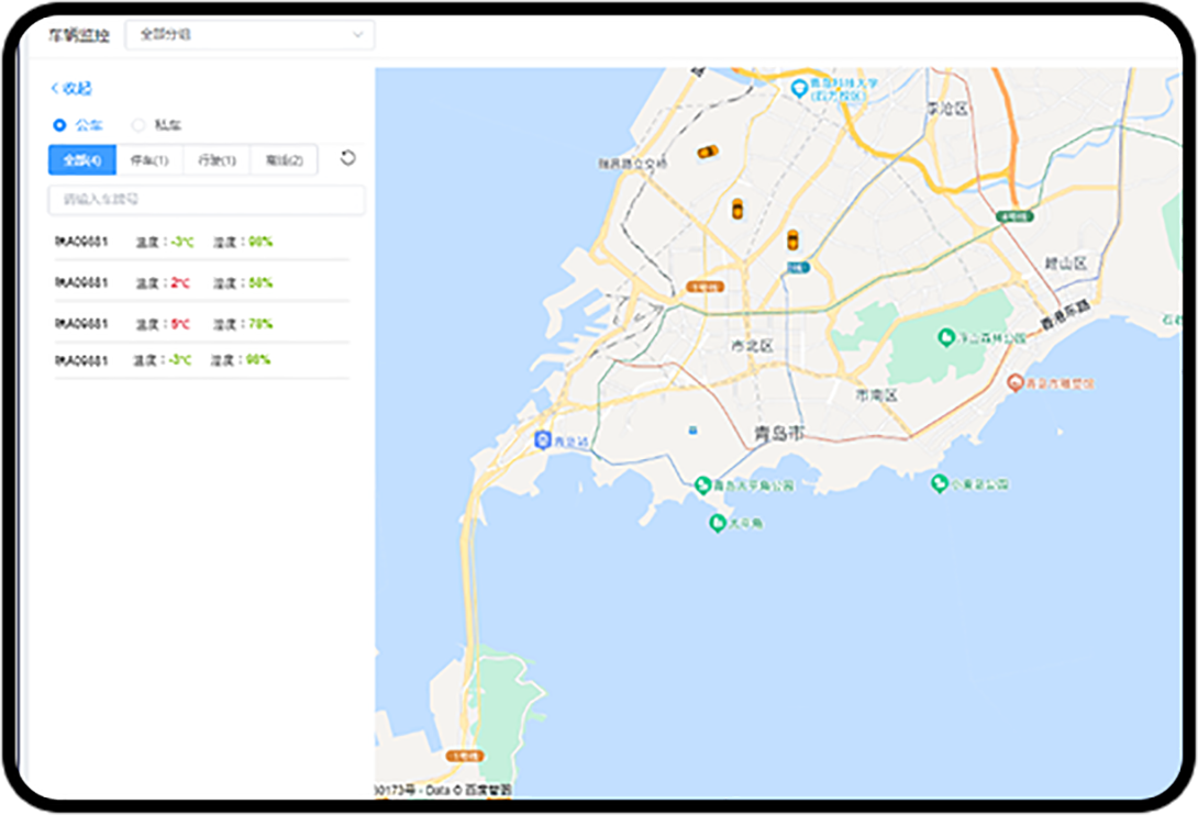 货舱温湿度监测