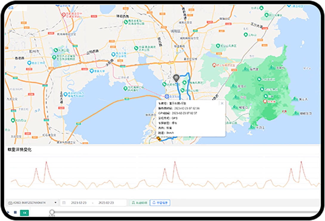车辆载重量将测统计